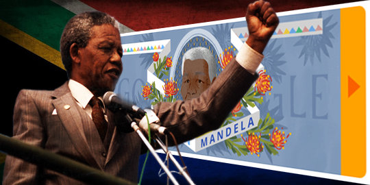 Petuah bijak Nelson Mandela segarkan Google hari ini