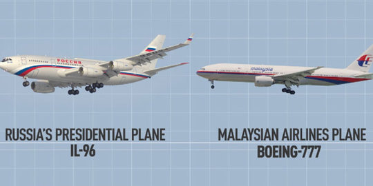 MH17 ditembak jatuh karena mirip pesawat kepresidenan Putin?