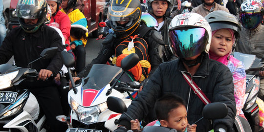 Kecelakaan sepeda motor di Indonesia terus meningkat