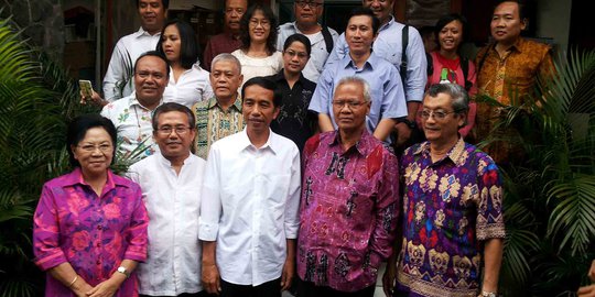 Pilpres lancar, Jokowi ucapkan terima kasih pada warga gereja