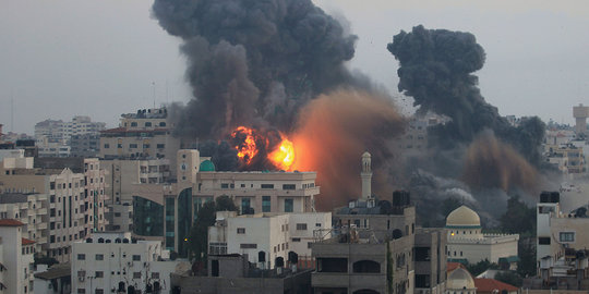 Lima roket Hamas dipakai buat serang Israel