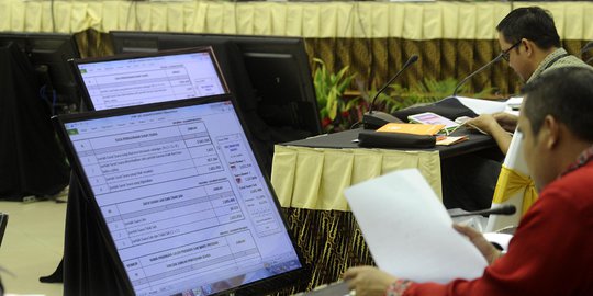 KPU rekapitulasi suara nasional hasil Pilpres