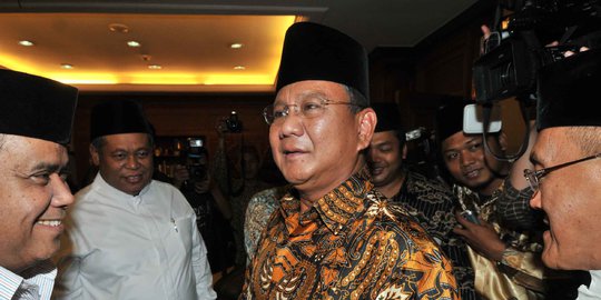 Hadiri buka puasa bersama SBY, Prabowo datang terlambat