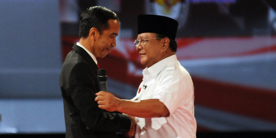 Jokowi sementara menang 8 provinsi, Prabowo 7 provinsi
