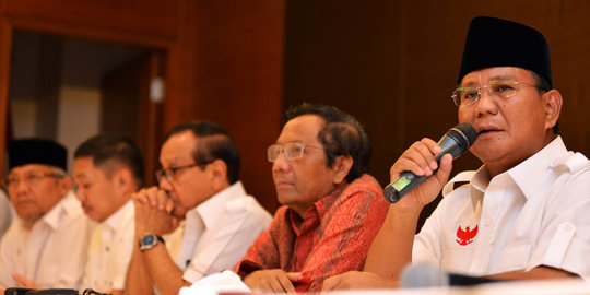 4 Sindiran terhadap kubu Prabowo seakan tak siap kalah