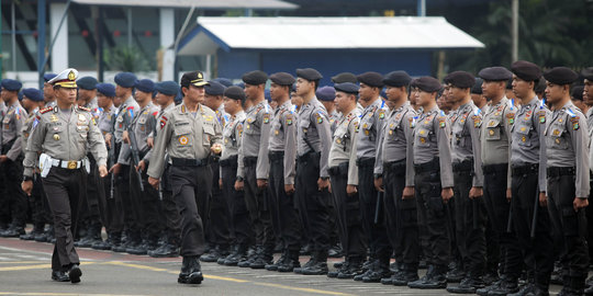 Ribuan polisi apel Operasi Ketupat 2014