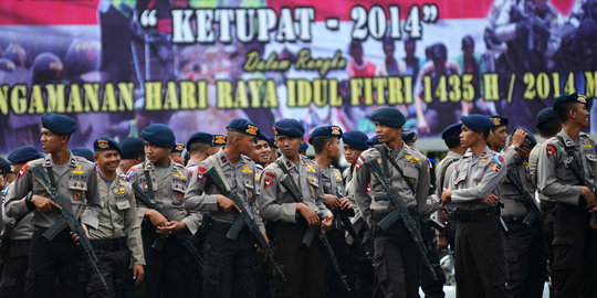 Kapolri tegaskan polisi tak kerepotan amankan pilpres dan mudik