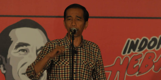 Jokowi ngaku belum siapkan pidato kemenangan