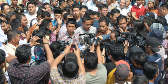 Jokowi minta 3 partai yang mendekat tak minta macam-macam