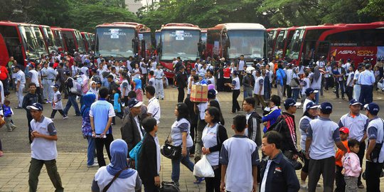 Sediakan 500 bus, Jasa Raharja berangkatkan pemudik