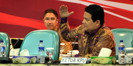 Tim Prabowo belum hadir, KPU tunda pleno rekapitulasi suara