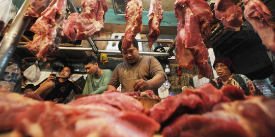 Sidak Pasar Flamboyan, tim pemantau diusir pedagang daging sapi