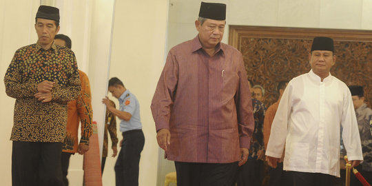 Presiden SBY pantau hasil pilpres di Cikeas