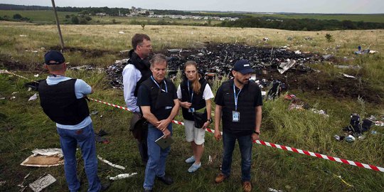 Rusia bantah terlibat dalam tragedi jatuhnya pesawat MH17