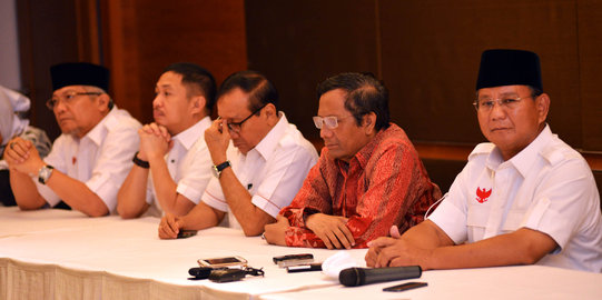 Timses sebut Prabowo terpaksa menolak pilpres