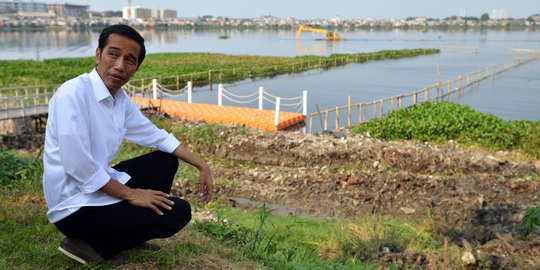 Jokowi sampaikan pidato kemenangan di Pelabuhan Sunda Kelapa