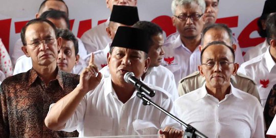 Seruan Prabowo: Pilih membela kebenaran atau ikut yang zalim