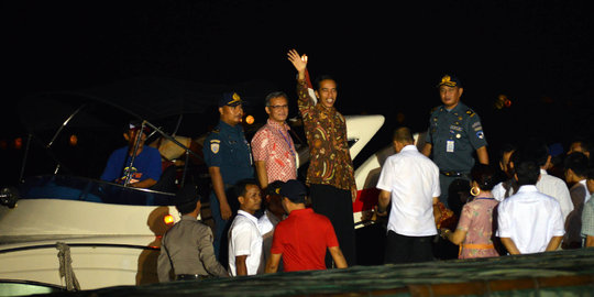 Cerita Jokowi-JK naik speedboat ke Sunda Kelapa