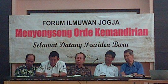 Ilmuwan di Yogya sebut zaman Jokowi sebagai orde kemandirian