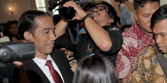 Jokowi: Media pengkritik tidak akan saya bentak
