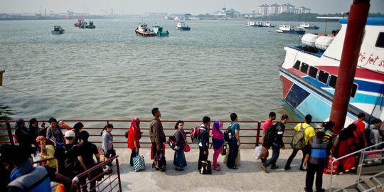 Menengok arus mudik Lebaran warga Indonesia di Malaysia