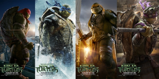 Ini dia! karakter baru di sekuel \'TEENAGE MUTANT NINJA TURTLES\'