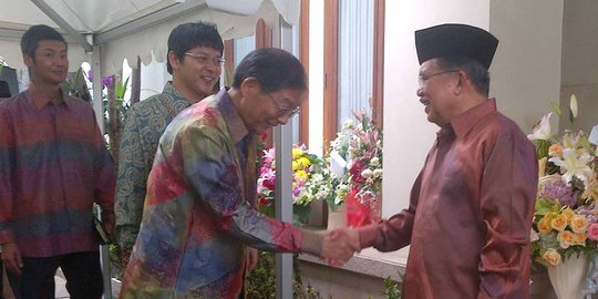 Rayakan Idul Fitri, Jusuf Kalla gelar open house