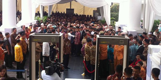 Para menteri akui open house terakhir SBY di Istana lebih ramai