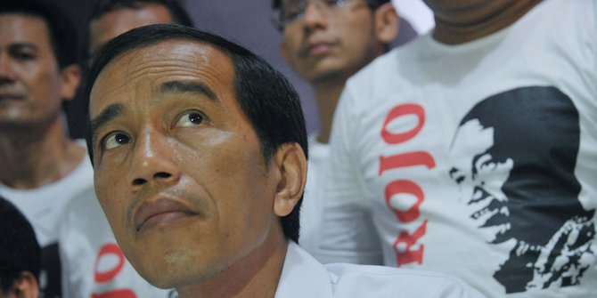 Soal kabinet, Jokowi sebut tak ada dikotomi parpol dan 