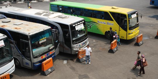 Arus balik di Terminal Kampung Rambutan diperkirakan besok