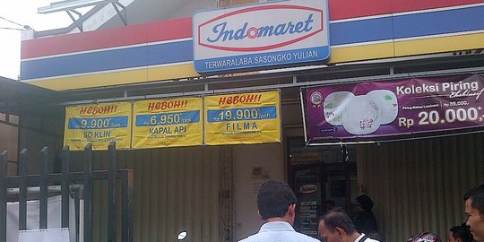 3 Indomaret disatroni perampok dalam 6 hari