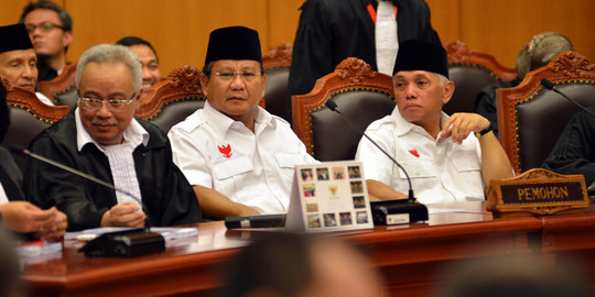 Gugatan yang menjerumuskan Prabowo