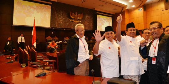 Sesumbar kubu Prabowo hadapi sidang MK, tak sesuai harapan?