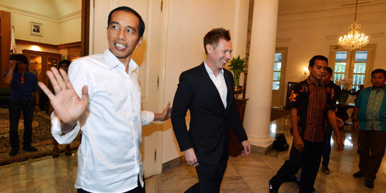 Gubernur BI dan Gubernur Sumsel sambangi Jokowi