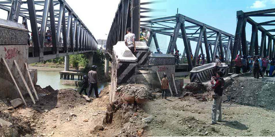 Banyak jembatan di Indonesia tak berfungsi baik