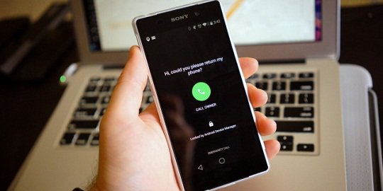 Smartphone Android yang hilang kini bisa telepon pemiliknya