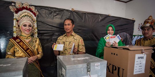 Survei SMRC: 69,4 persen pemilih puas atas Pemilu 2014