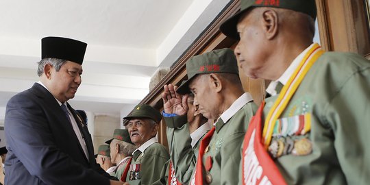 SBY tetapkan 10 Agustus sebagai Hari Veteran Nasional