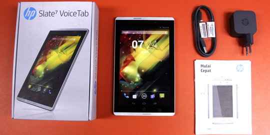 HP Slate 7 VoiceTab, tablet harga miring plus speaker nyaring