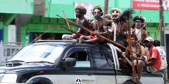 21 Warga yang ditangkap diduga anggota pembebasan Papua Barat