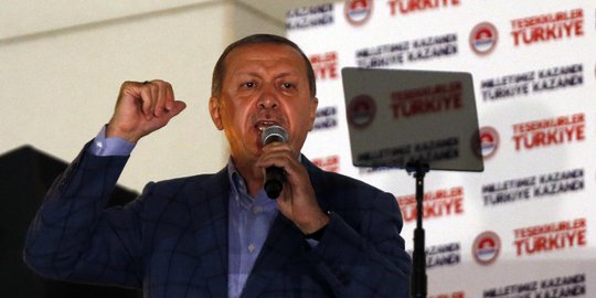 Tayyip Erdogan menangi pemilihan presiden Turki