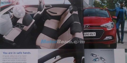 Brosur bocor, Hyundai i20 pakai dua airbag