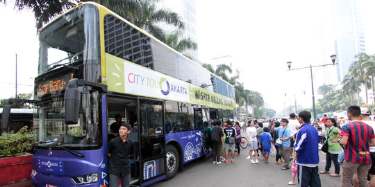 Bus tingkat gratis bakal melintas di jalur ERP