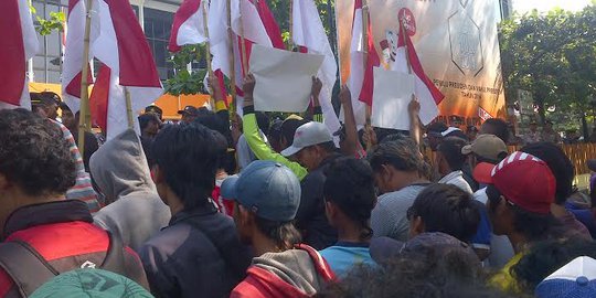 3 kali demo, pendukung Prabowo-Hatta kian menyusut