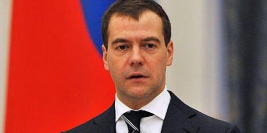 Akun Medvedev dibajak, isinya mundur dan kritik Putin