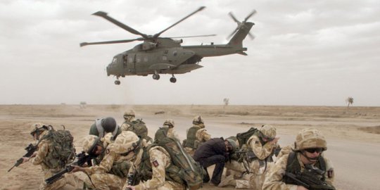 Inggris kirim pasukan khusus SAS ke Irak Utara