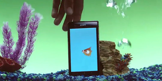 Sony perkenalkan aplikasi yang hanya 'berfungsi' di dalam air