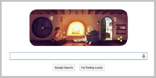 Google Doodle peringati ulang tahun ke-80 Diana Wynne Jones