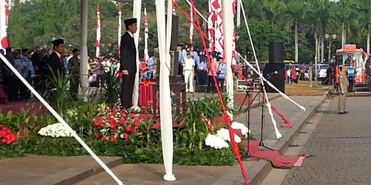 Buat Jokowi, merdeka itu menghapus jurang si kaya dan si miskin