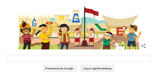 Google Ikut Rayakan Hut Ri Yang Ke 69